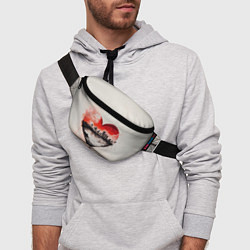 Поясная сумка Сердце города, цвет: 3D-принт — фото 2