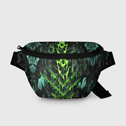 Поясная сумка Green slime, цвет: 3D-принт