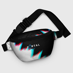 Поясная сумка Portal game blink color, цвет: 3D-принт — фото 2