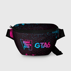 Поясная сумка GTA6 - neon gradient по-горизонтали