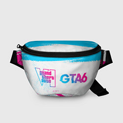 Поясная сумка GTA6 neon gradient style по-горизонтали
