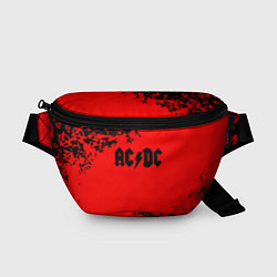 Поясная сумка AC DC skull rock краски