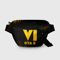 Поясная сумка GTA 6 - gold gradient