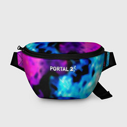 Поясная сумка Portal неоновый градиент