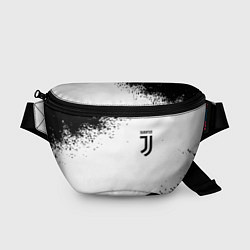 Поясная сумка Juventus sport color black, цвет: 3D-принт