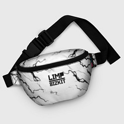 Поясная сумка Limp bizkit storm black, цвет: 3D-принт — фото 2