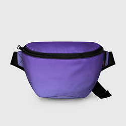 Поясная сумка Светлый фиолетовый градиент