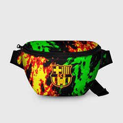 Поясная сумка Barcelona огненное лого, цвет: 3D-принт