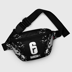 Поясная сумка Tom Clancys Rainbow Six: Siege краски, цвет: 3D-принт — фото 2