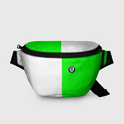 Поясная сумка Skoda спорт, цвет: 3D-принт