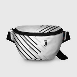 Поясная сумка Juventus sport geometry, цвет: 3D-принт