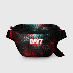Поясная сумка Dayz глитч брызги красок, цвет: 3D-принт