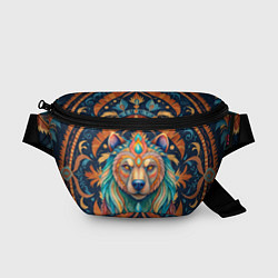 Поясная сумка Медведь шаман тотемное животное