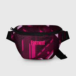 Поясная сумка Fortnite броня розовая эпик