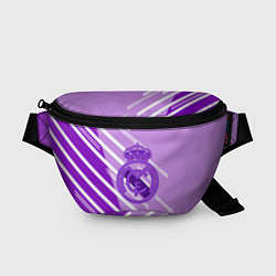 Поясная сумка Real Madrid текстура фк, цвет: 3D-принт