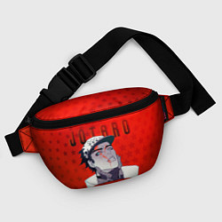 Поясная сумка Джотаро Куджо на фоне звездочек из ДжоДжо, цвет: 3D-принт — фото 2