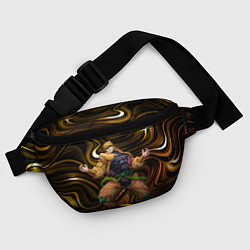Поясная сумка Дио Брандо из Невероятных ДжоДжо, цвет: 3D-принт — фото 2
