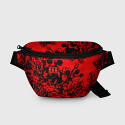 Поясная сумка Билли Айдол rock rose band, цвет: 3D-принт