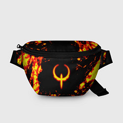 Поясная сумка Quake fire logo