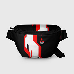Поясная сумка Mitsubishi red uniform, цвет: 3D-принт