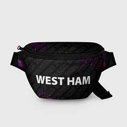 Поясная сумка West Ham pro football по-горизонтали