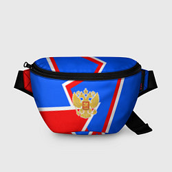 Поясная сумка Герб России - патриотические цвета