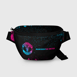 Поясная сумка Manchester United - neon gradient по-горизонтали