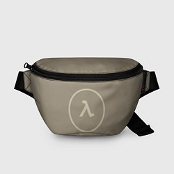Поясная сумка Half-Life: Decay бежевый, цвет: 3D-принт