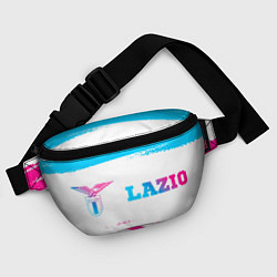 Поясная сумка Lazio neon gradient style по-горизонтали, цвет: 3D-принт — фото 2