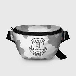 Поясная сумка Everton sport на светлом фоне, цвет: 3D-принт