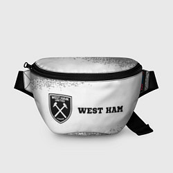 Поясная сумка West Ham sport на светлом фоне по-горизонтали