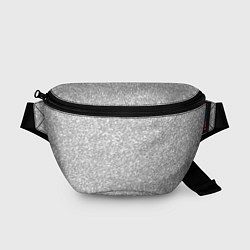Поясная сумка Светлый серый текстура камень, цвет: 3D-принт