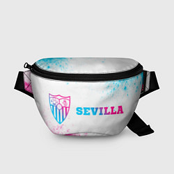 Поясная сумка Sevilla neon gradient style по-горизонтали