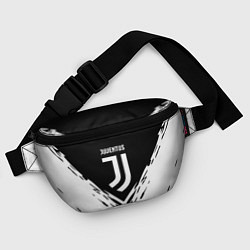 Поясная сумка Juventus sport geometry fc club, цвет: 3D-принт — фото 2