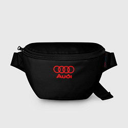 Поясная сумка Audi red logo