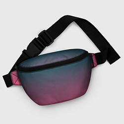 Поясная сумка Абстрактный градиент, цвет: 3D-принт — фото 2