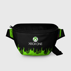 Поясная сумка Xbox green fire