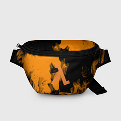 Поясная сумка Half life fire orange