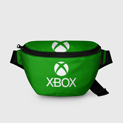 Поясная сумка X-box logo green, цвет: 3D-принт