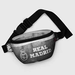 Поясная сумка Real Madrid - grey gradient по-горизонтали, цвет: 3D-принт — фото 2