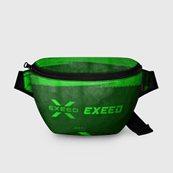 Поясная сумка Exeed - green gradient по-горизонтали