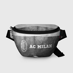 Поясная сумка AC Milan - grey gradient по-горизонтали