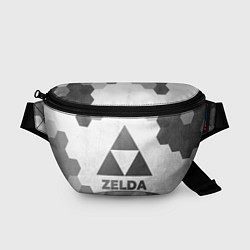 Поясная сумка Zelda - white gradient, цвет: 3D-принт