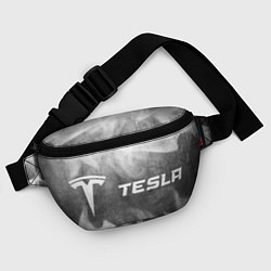 Поясная сумка Tesla - grey gradient по-горизонтали, цвет: 3D-принт — фото 2