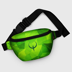 Поясная сумка Quake green poly, цвет: 3D-принт — фото 2