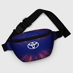 Поясная сумка Toyota red energy, цвет: 3D-принт — фото 2