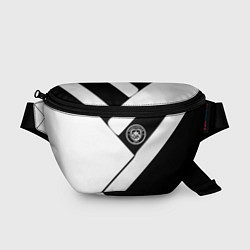 Поясная сумка Манчестер Юнайтед геометрия, цвет: 3D-принт