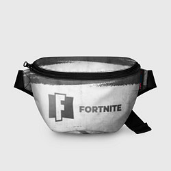 Поясная сумка Fortnite - white gradient по-горизонтали, цвет: 3D-принт