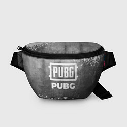Поясная сумка PUBG - grey gradient