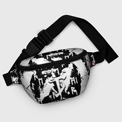 Поясная сумка Doom символы краски, цвет: 3D-принт — фото 2